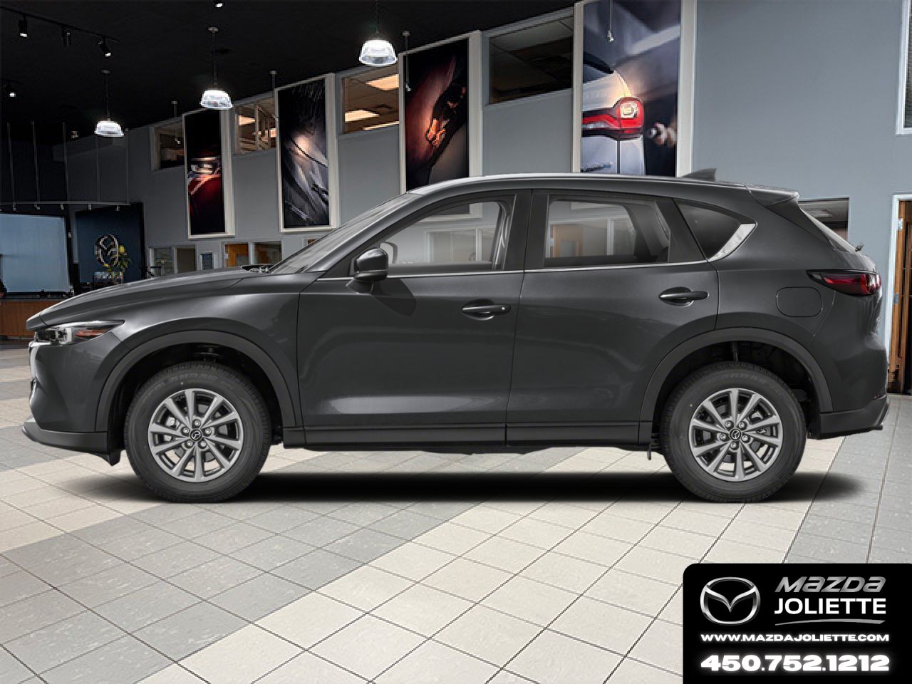 MAZDA CX-5 2025 Gris m&eacute;canique m&eacute;tallis&eacute; Notre-Dame-des-Prairies - photo #1