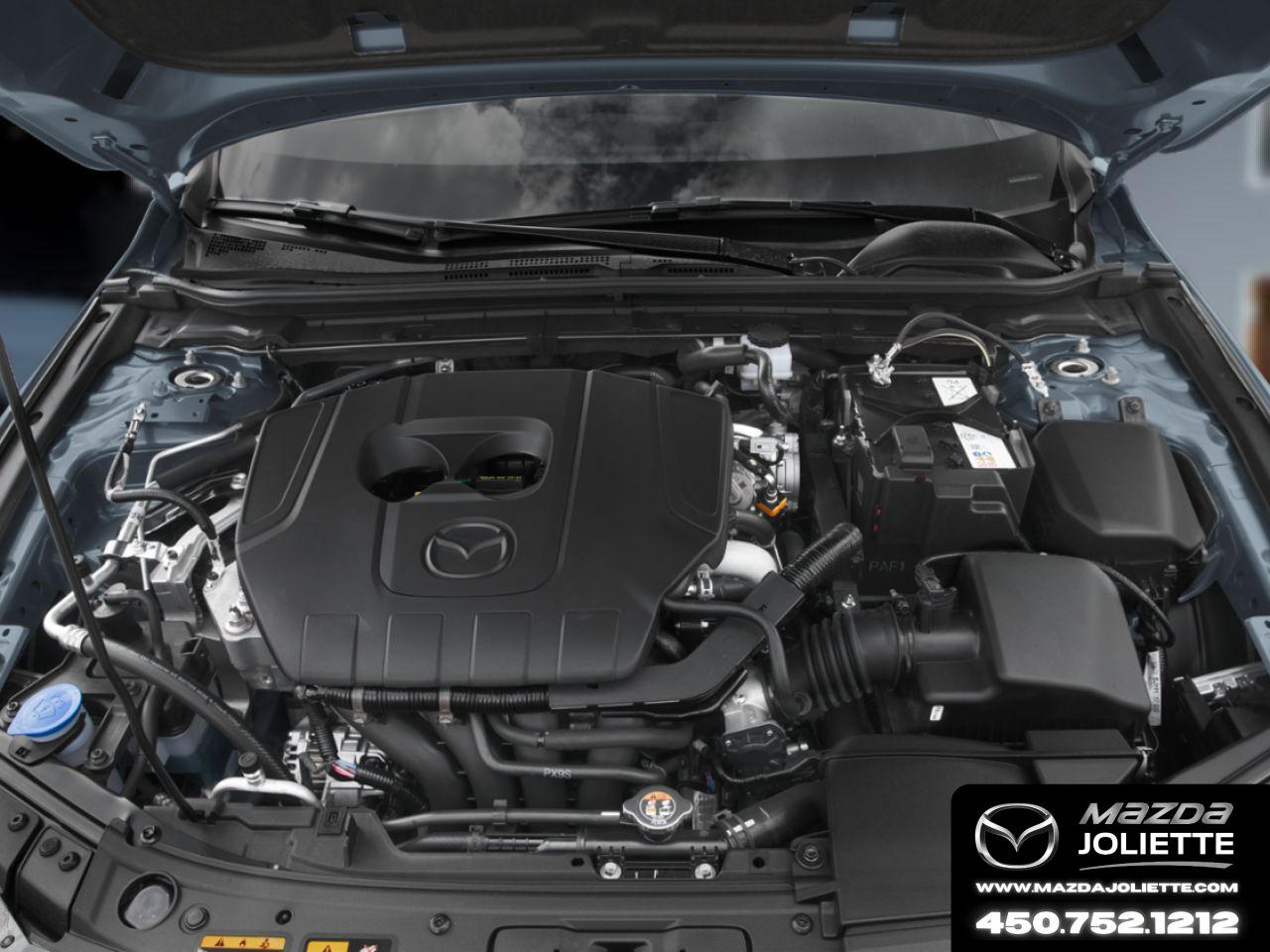 MAZDA Mazda3 Sport 2025 Bleu cristal fonc&eacute; mica Notre-Dame-des-Prairies - photo #3