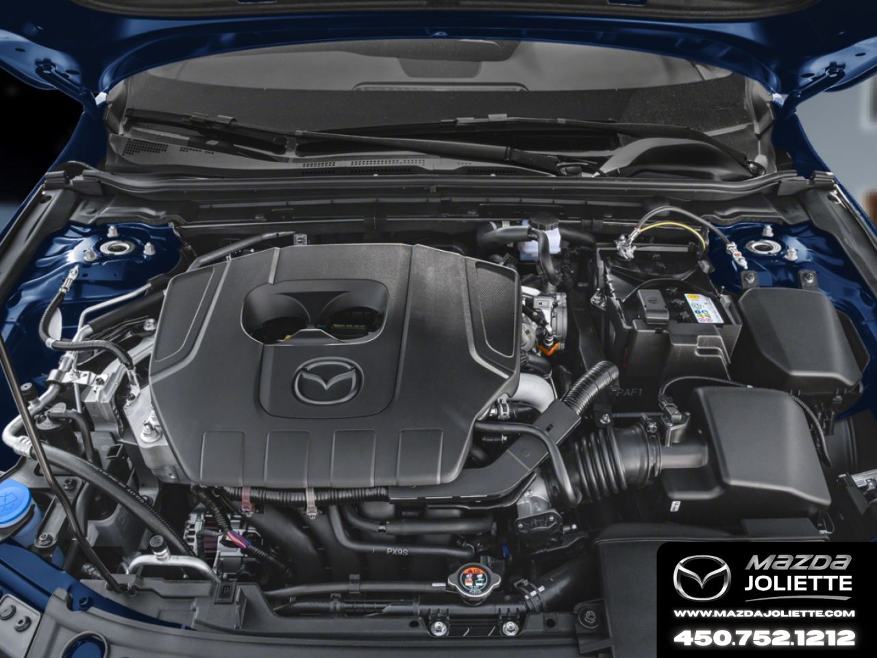 MAZDA Mazda3 Sport 2026 Bleu cristal fonc&eacute; mica Notre-Dame-des-Prairies - photo #3