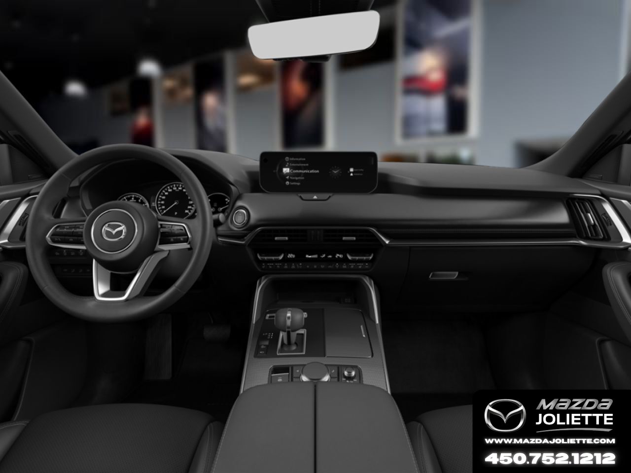 MAZDA CX-70 hybride l&eacute;ger 2026 Noir de jais mica Notre-Dame-des-Prairies - photo #2