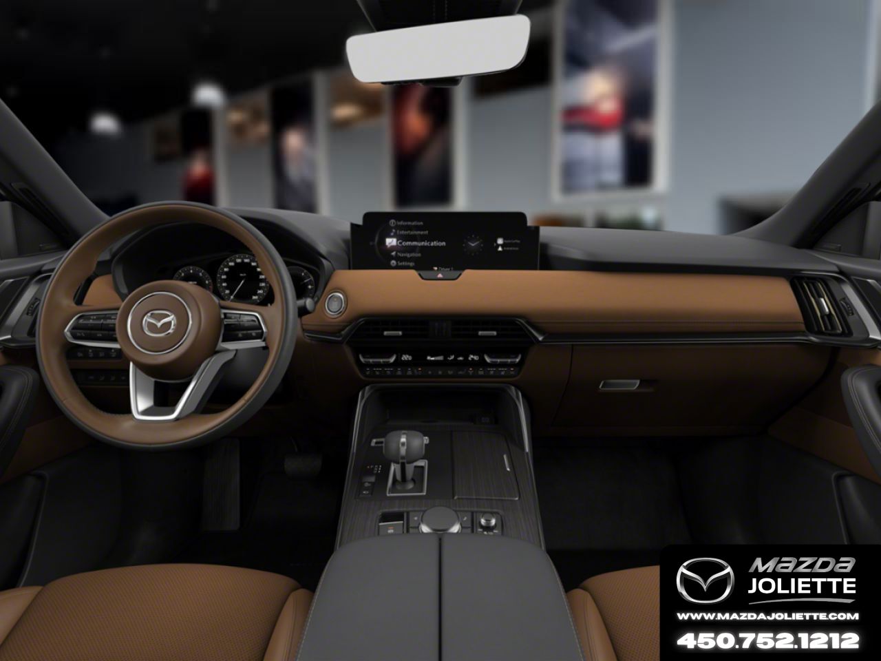 MAZDA CX-70 hybride l&eacute;ger 2026 Noir de jais mica Notre-Dame-des-Prairies - photo #2