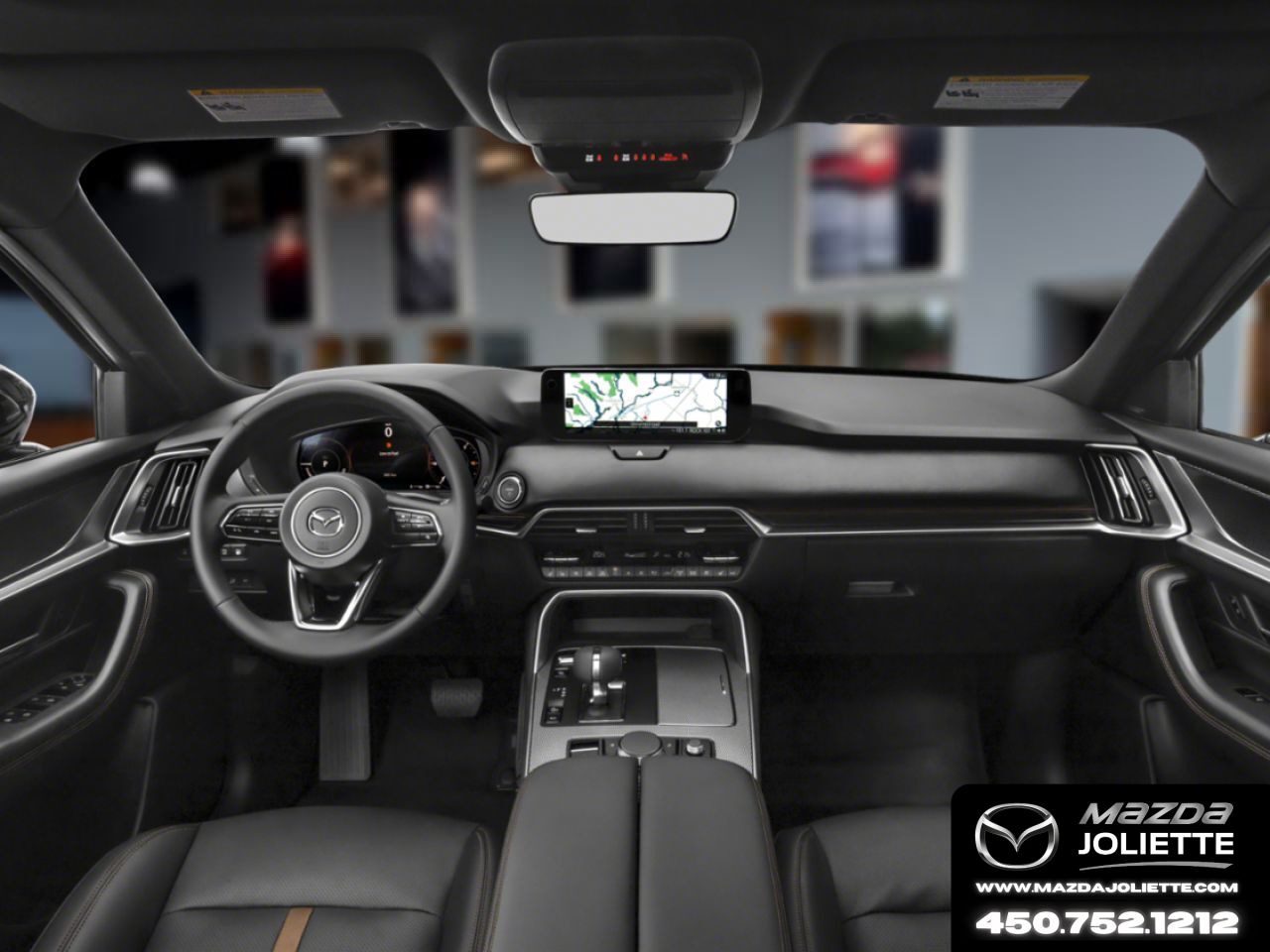 MAZDA CX-90 hybride rechargeable 2026 Gris m&eacute;canique m&eacute;tallis&eacute; Notre-Dame-des-Prairies - photo #7