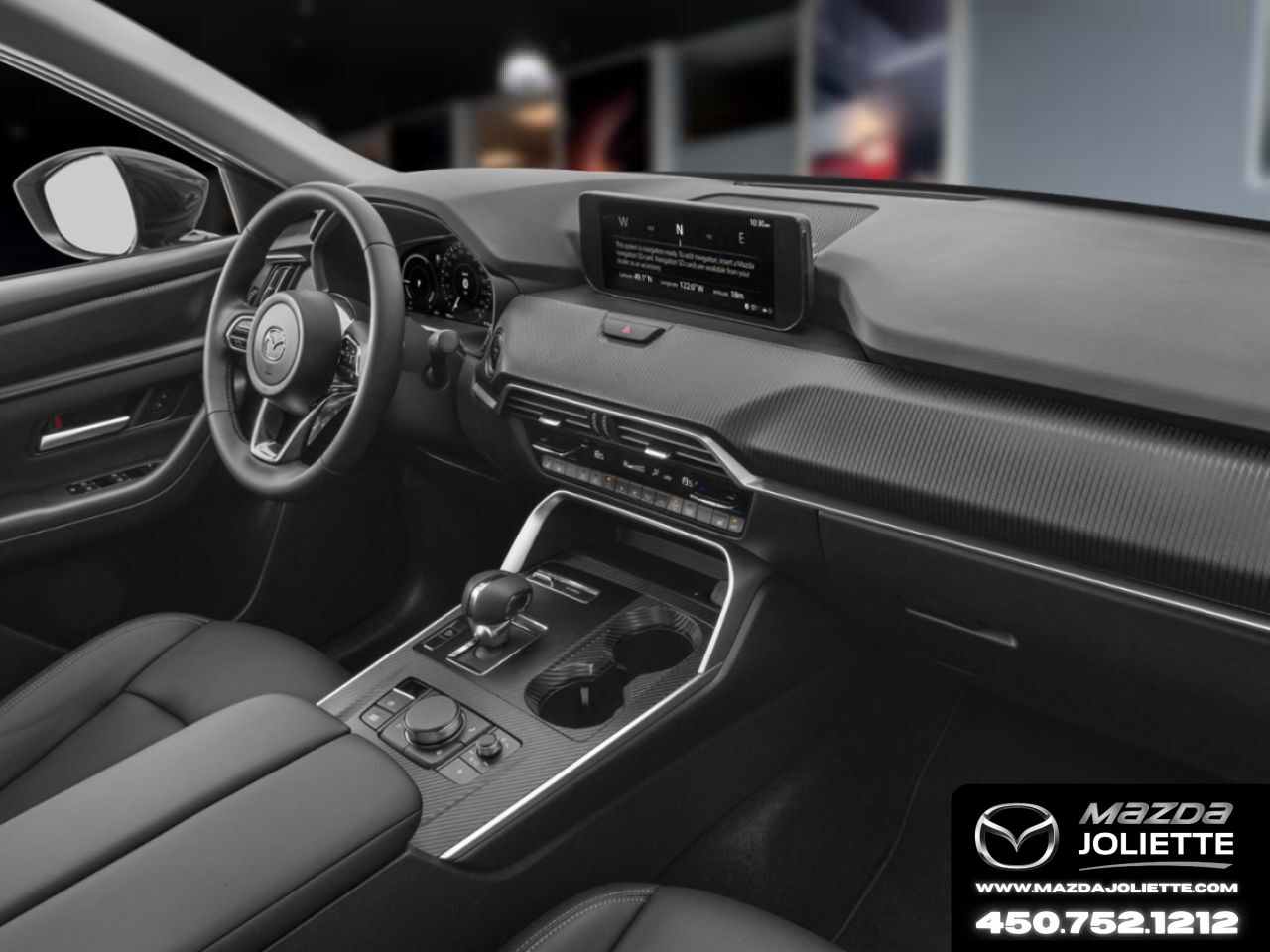 MAZDA CX-90 hybride rechargeable 2026 Noir de jais mica Notre-Dame-des-Prairies - photo #3