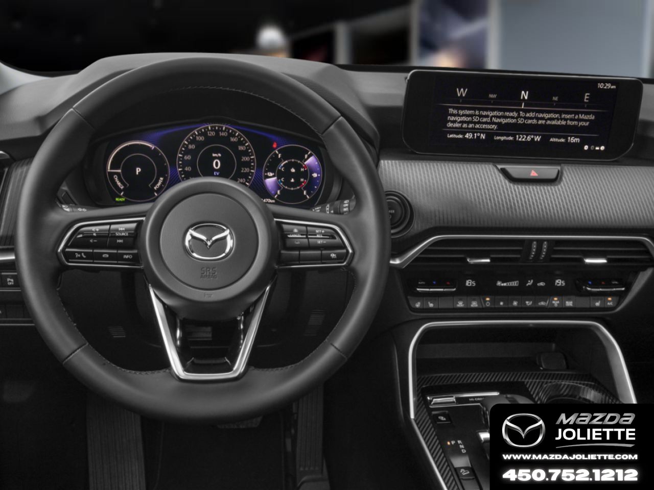 MAZDA CX-90 hybride rechargeable 2026 Noir de jais mica Notre-Dame-des-Prairies - photo #5