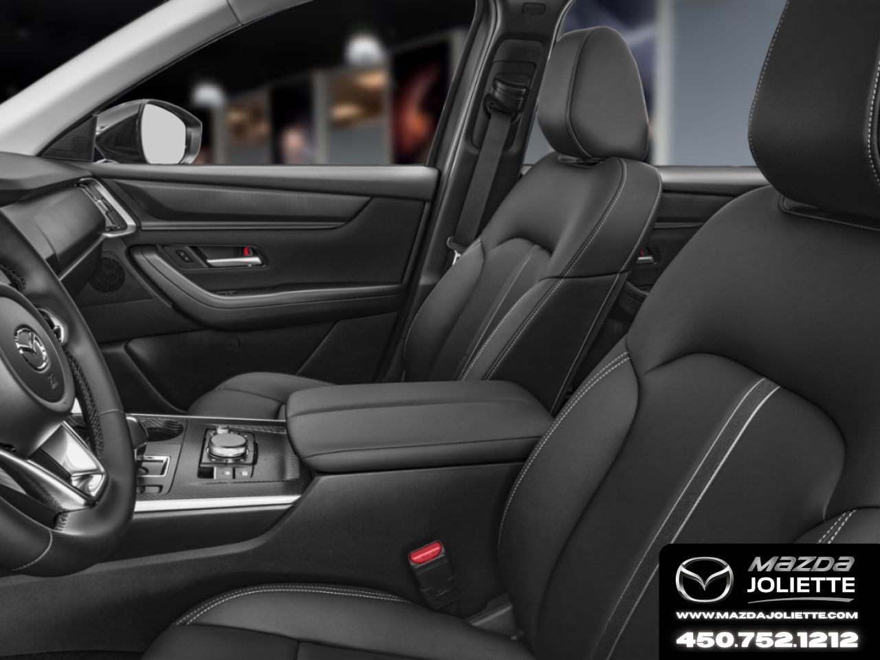 MAZDA CX-90 hybride rechargeable 2026 Noir de jais mica Notre-Dame-des-Prairies - photo #8