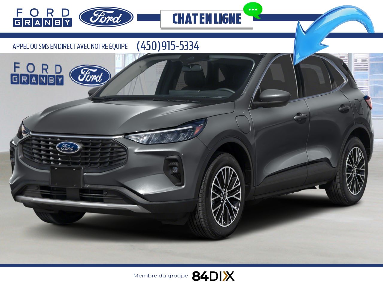 2026 Ford Escape Carbonized Grey Metallic Granby - photo #0