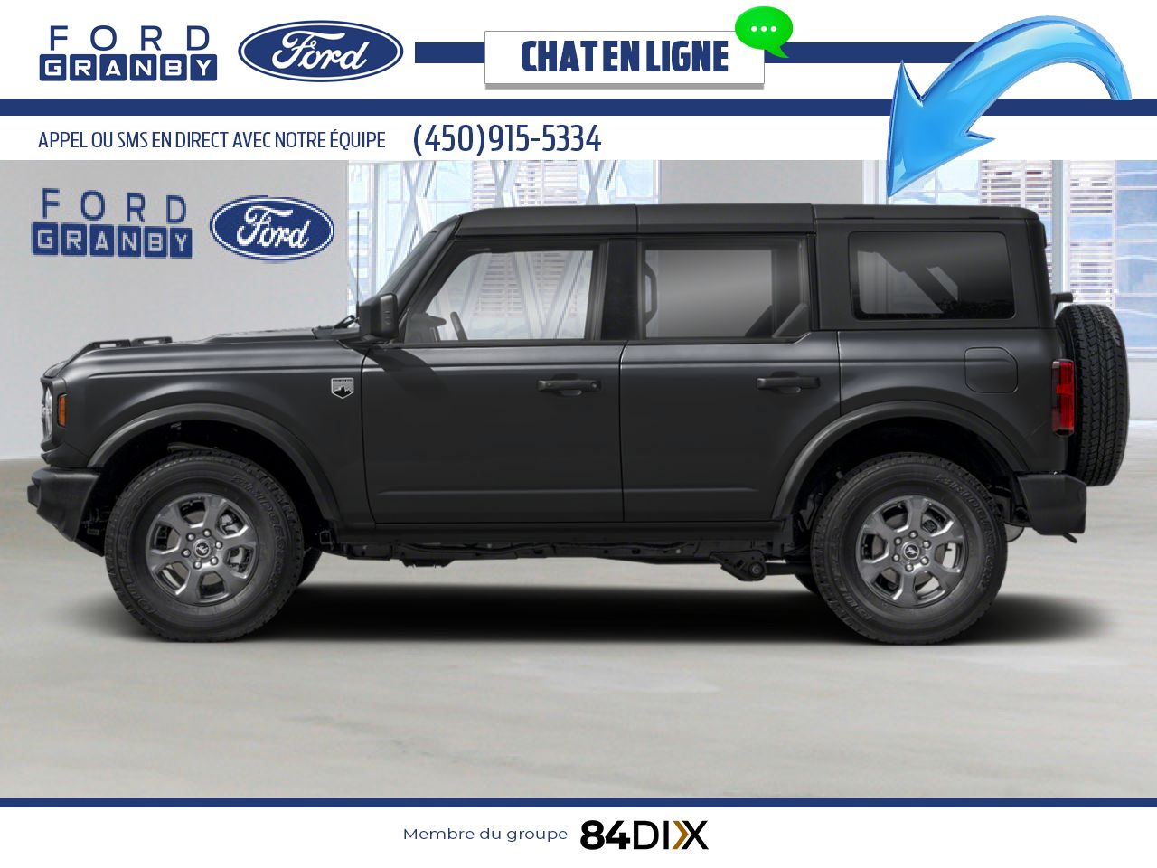 2026 Ford Bronco Shadow Black Granby - photo #2