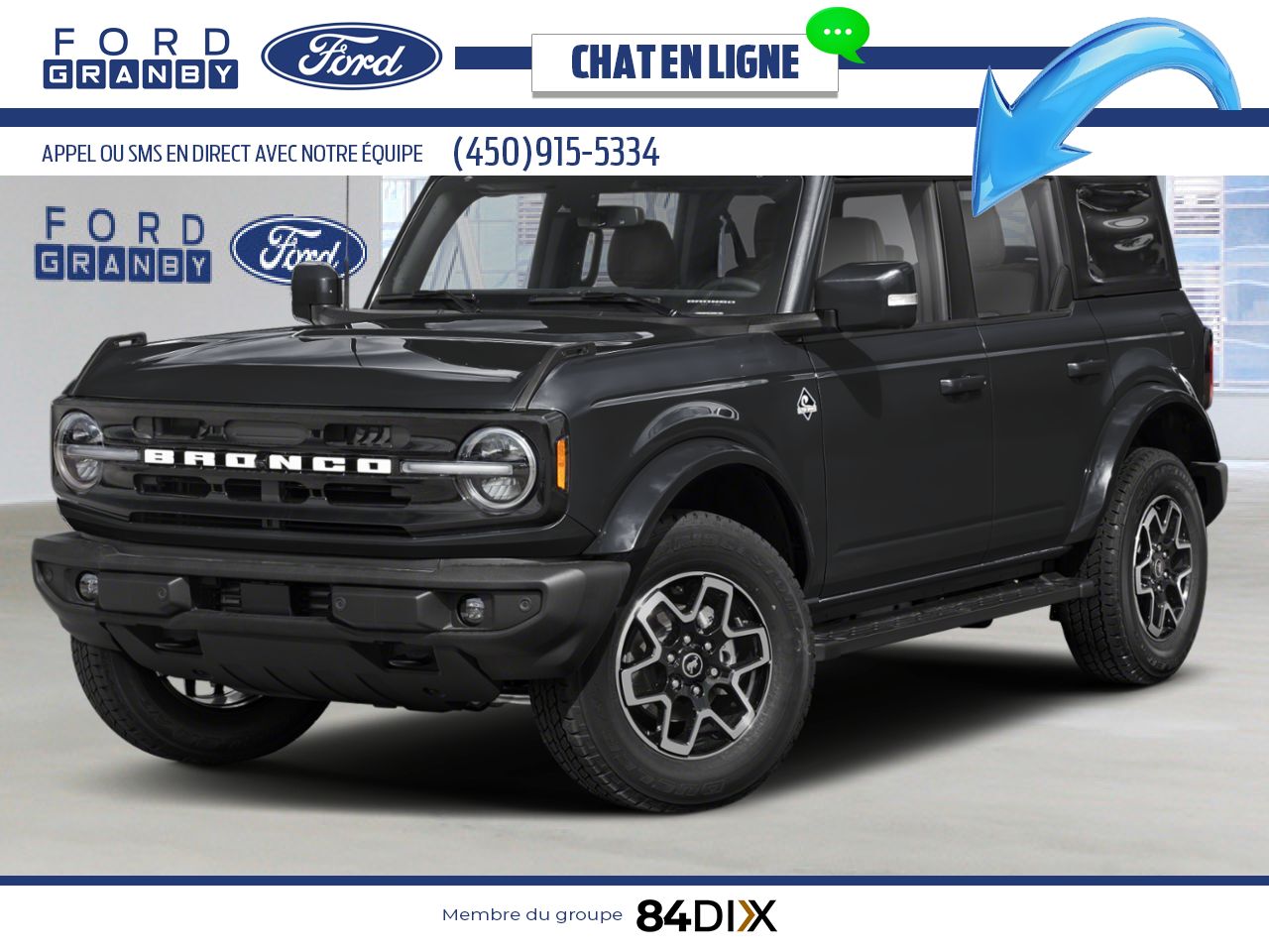 2026 Ford Bronco Shadow Black Granby - photo #0