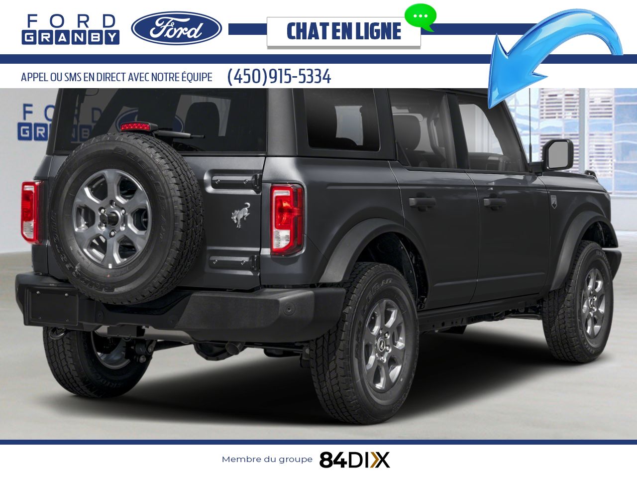 2026 Ford Bronco Shadow Black Granby - photo #1