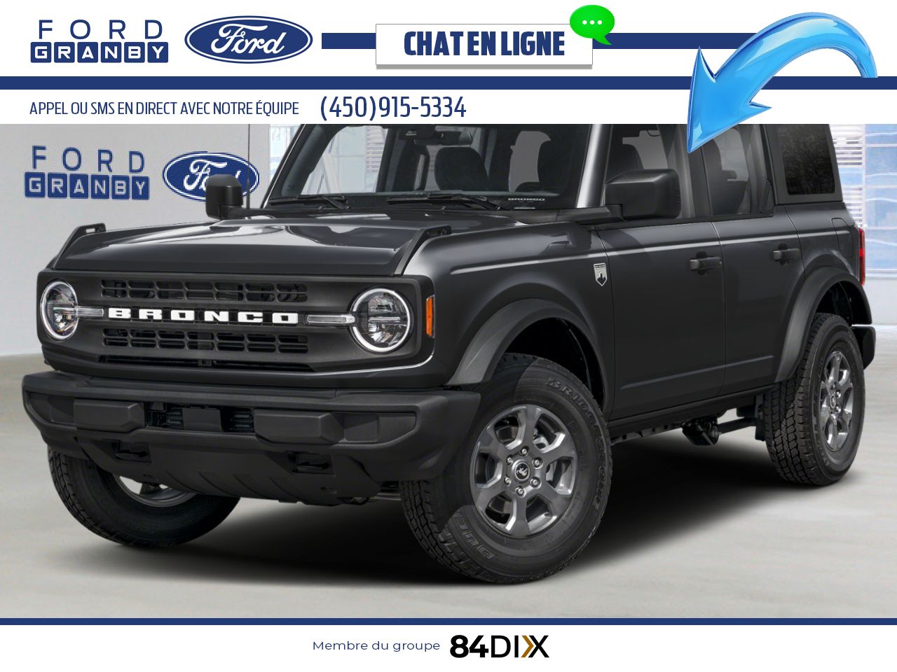 2026 Ford Bronco Shadow Black Granby - photo #0