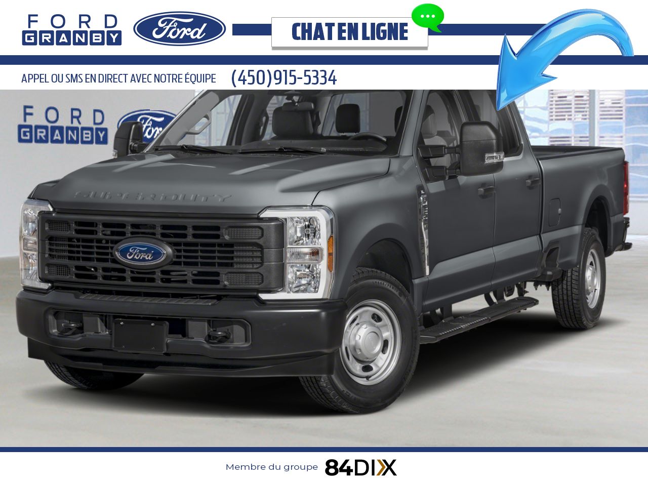 Ford Super Duty F-250 SRW 2026 Gris carbonis&eacute; m&eacute;tallis&eacute; Granby - photo #0