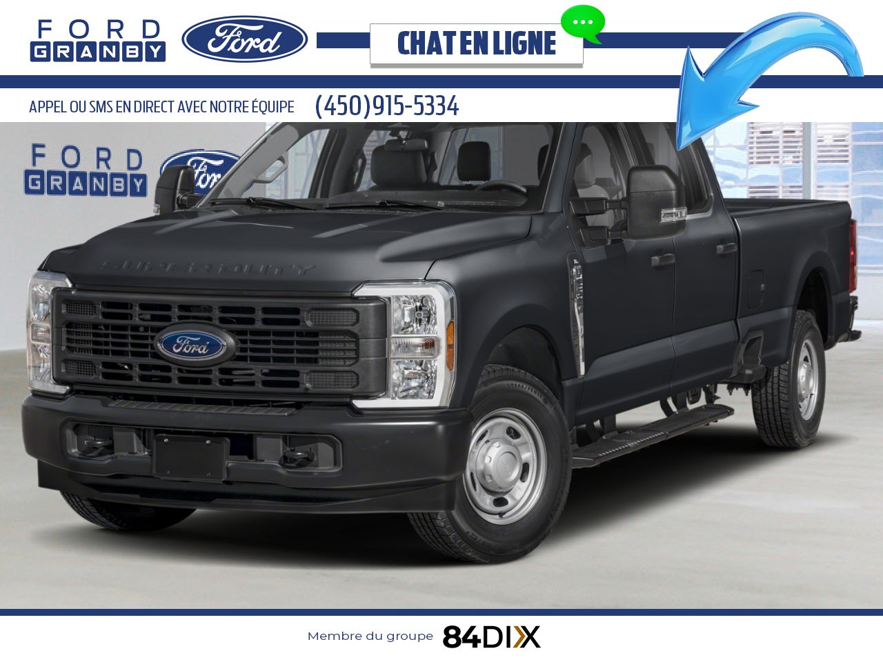 Ford Super Duty F-250 SRW 2026 Noir agate m&eacute;tallis&eacute; Granby - photo #0