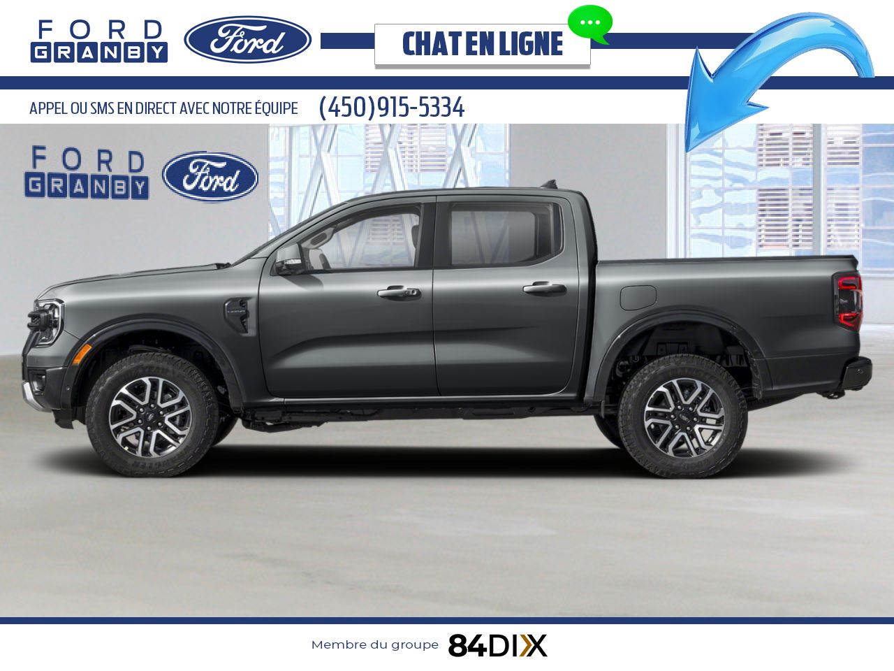 2026 Ford Ranger Carbonized Grey Metallic Granby - photo #2