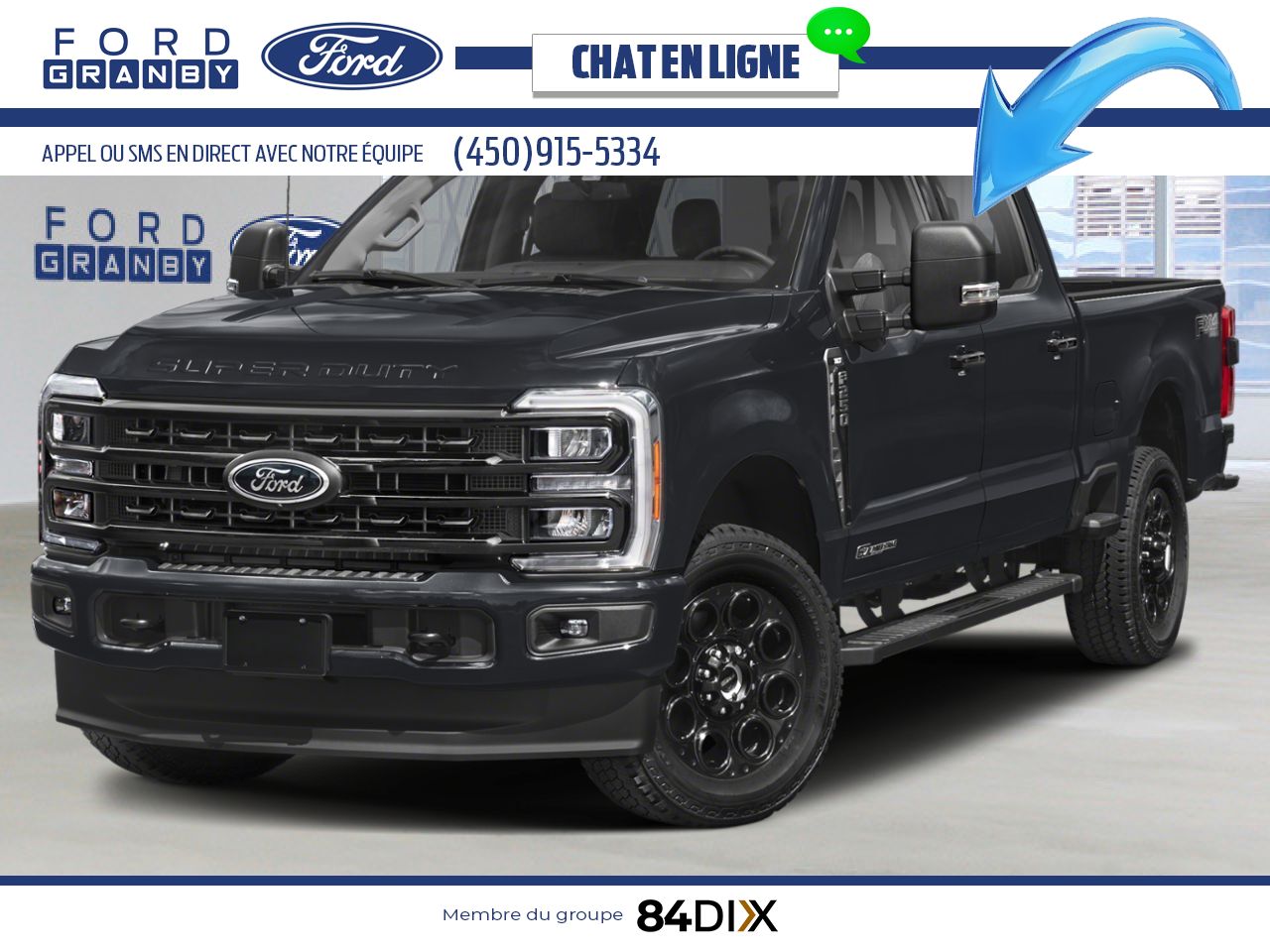 Ford Super Duty F-250 SRW 2026 Noir agate m&eacute;tallis&eacute; Granby - photo #0