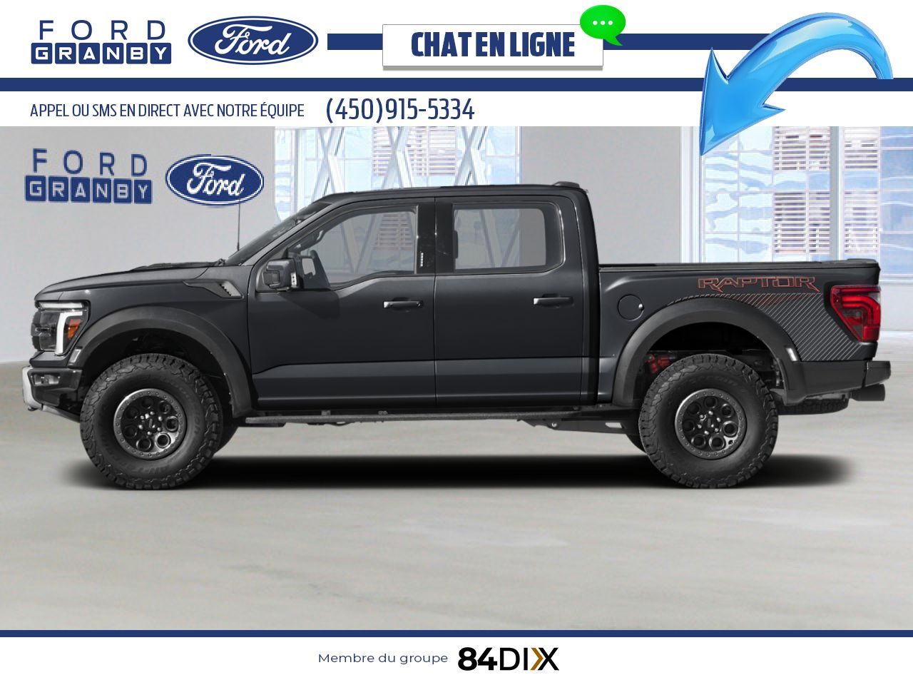 2026 Ford F-150 Agate Black Metallic Granby - photo #1