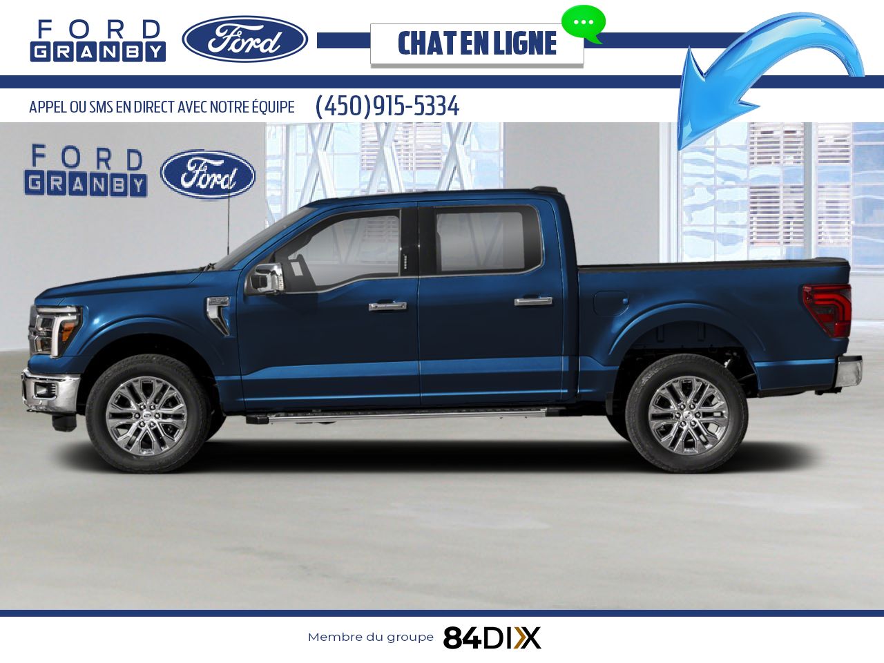 2026 Ford F-150 Antimatter Blue Metallic Granby - photo #1