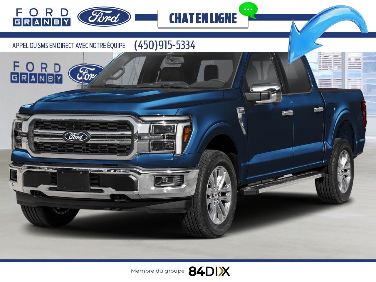 2026 Ford F-150 Antimatter Blue Metallic Granby - photo #0