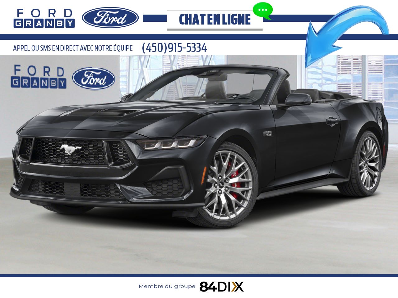 2026 Ford Mustang Shadow Black Granby - photo #0