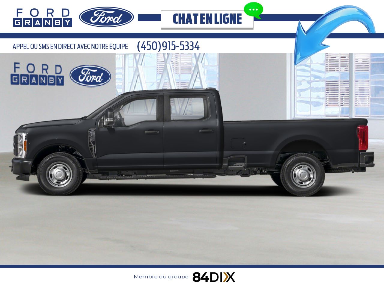 Ford Super Duty F-250 SRW 2026 Noir agate m&eacute;tallis&eacute; Granby - photo #1