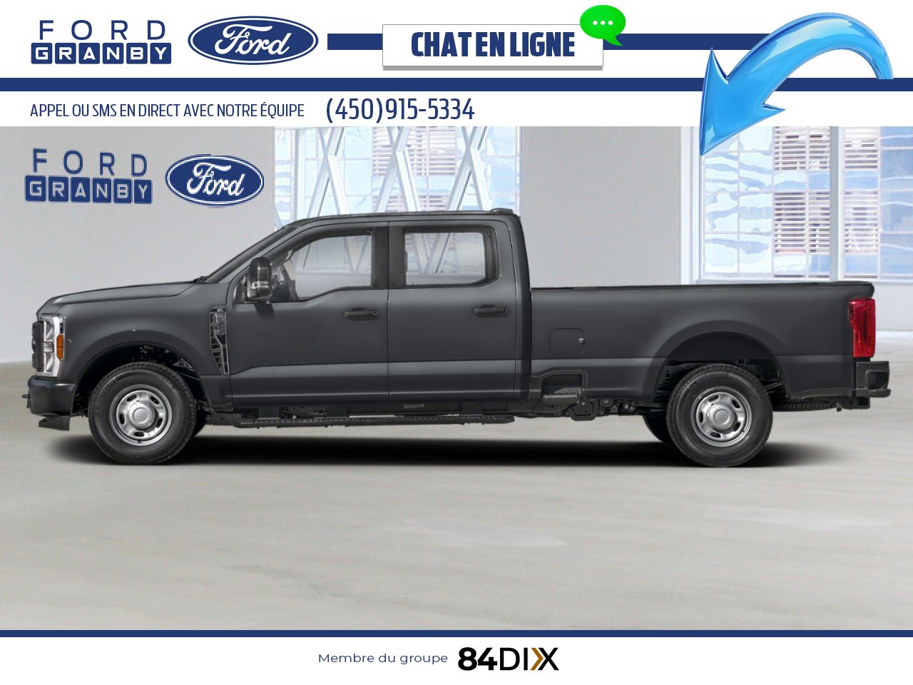 Ford Super Duty F-250 SRW 2026 Gris carbonis&eacute; m&eacute;tallis&eacute; Granby - photo #1