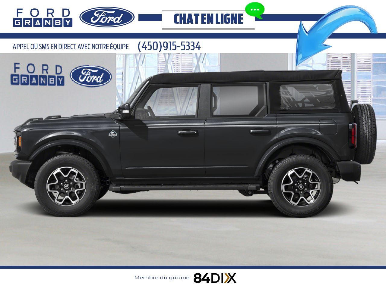 2026 Ford Bronco Shadow Black Granby - photo #1