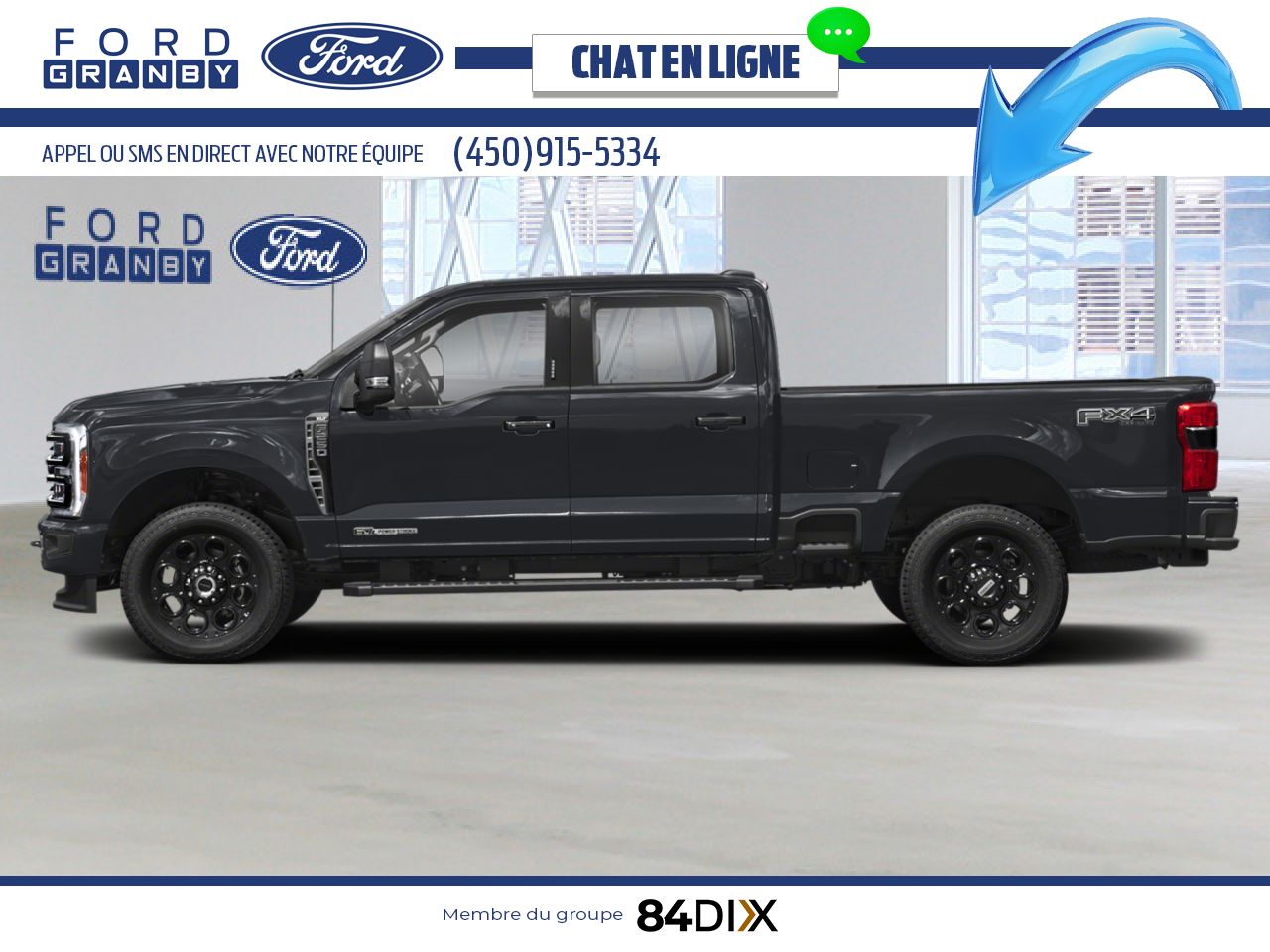 Ford Super Duty F-250 SRW 2026 Noir agate m&eacute;tallis&eacute; Granby - photo #2
