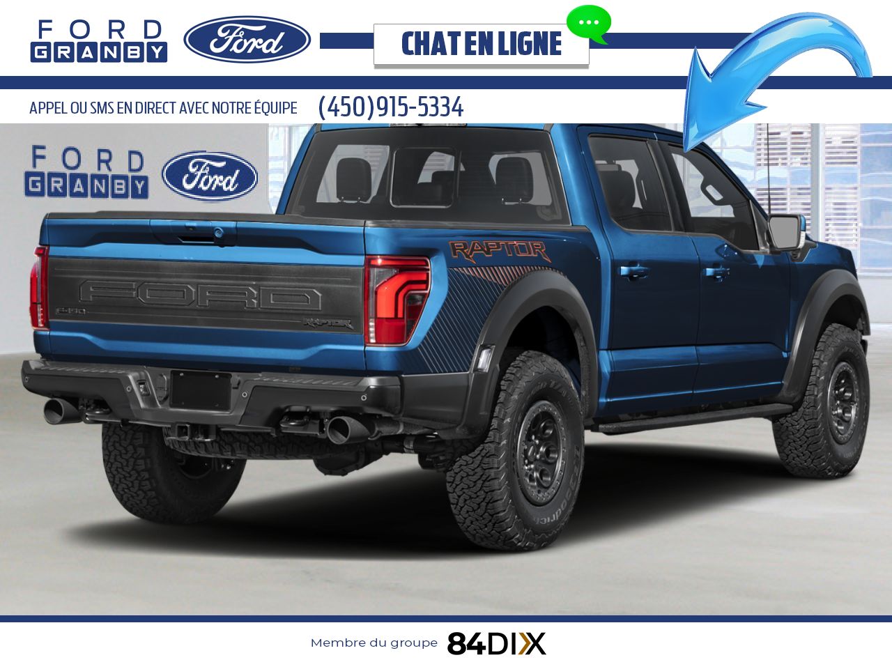 2026 Ford F-150 Antimatter Blue Metallic Granby - photo #2