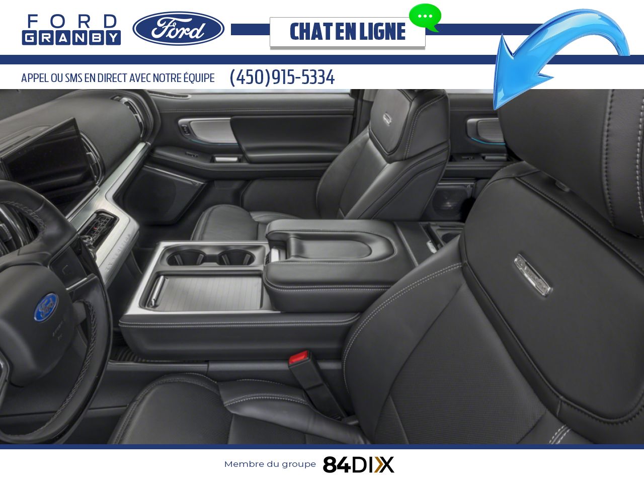 Ford Expedition 2026 Noir agate m&eacute;tallis&eacute; Granby - photo #11