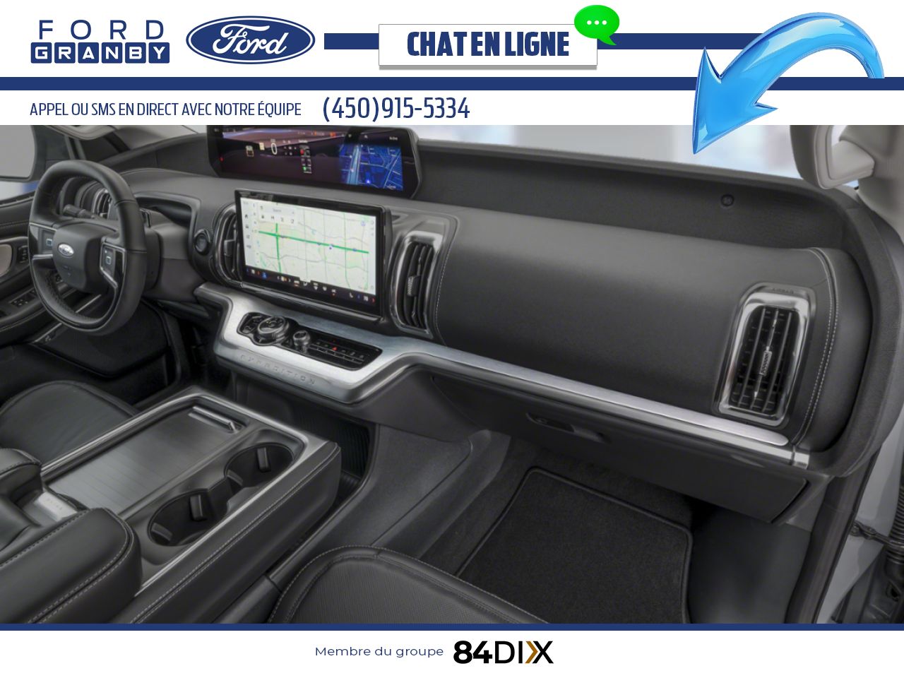 Ford Expedition 2026 Noir agate m&eacute;tallis&eacute; Granby - photo #7