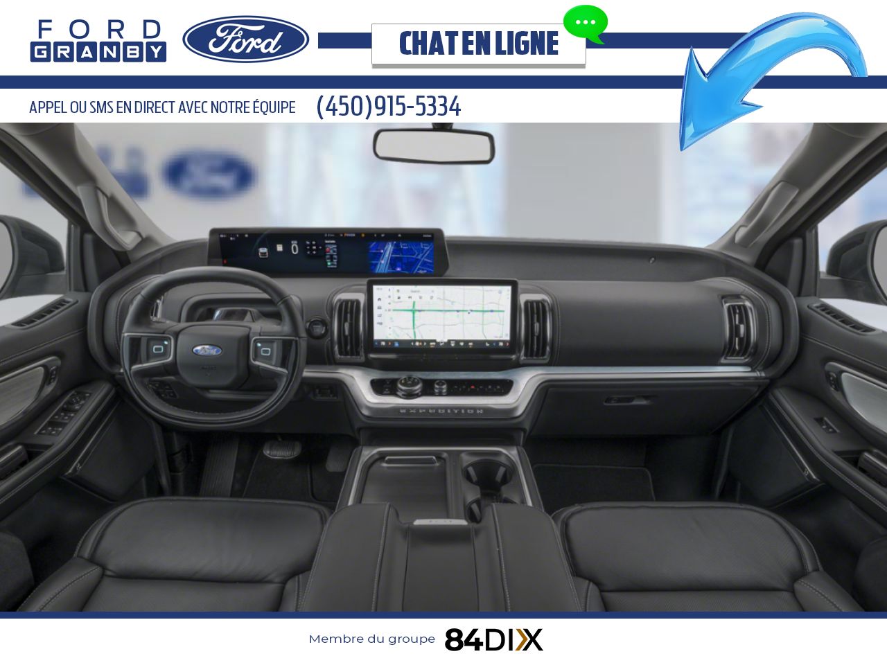 Ford Expedition 2026 Noir agate m&eacute;tallis&eacute; Granby - photo #12