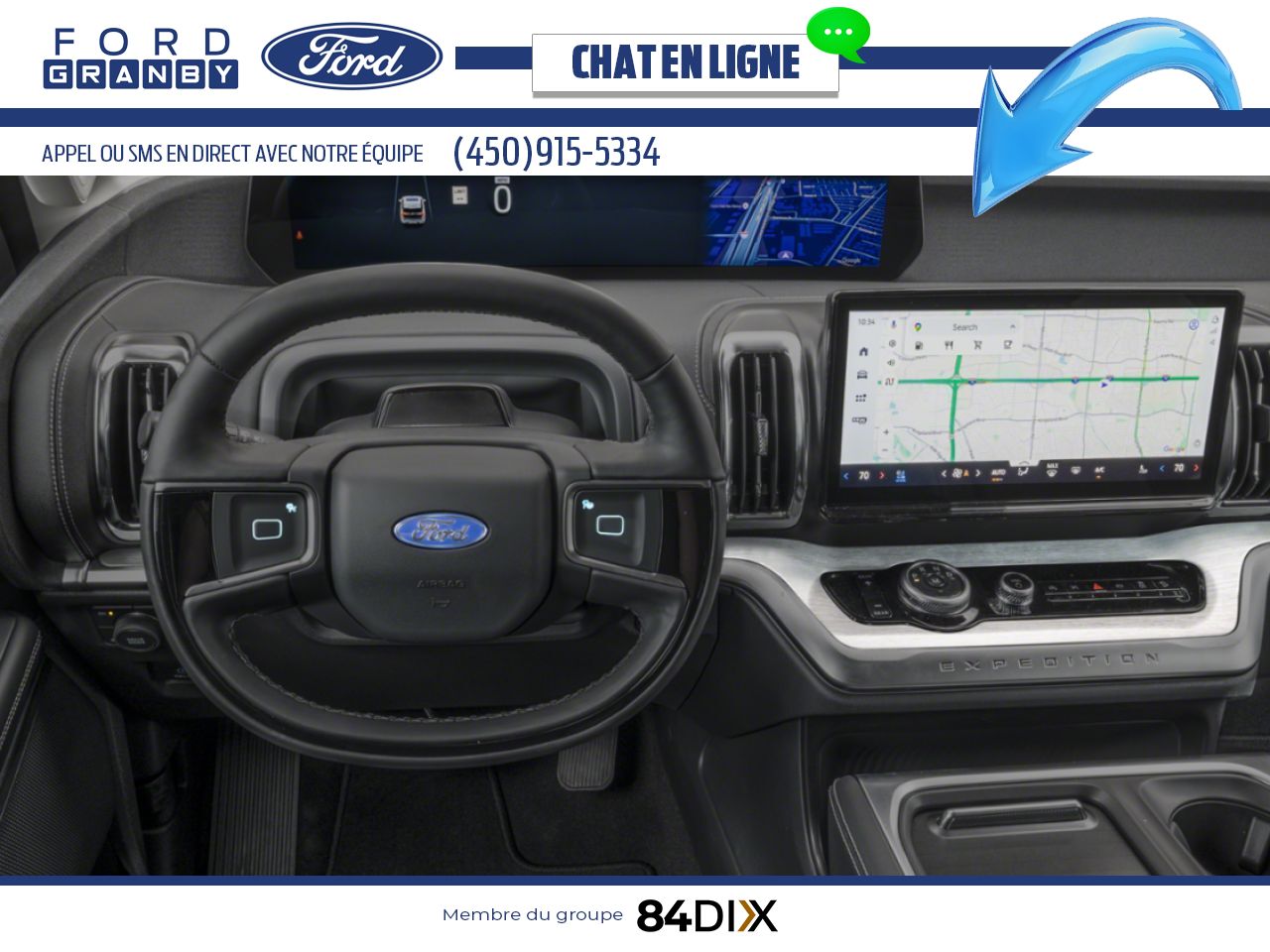 Ford Expedition 2026 Noir agate m&eacute;tallis&eacute; Granby - photo #5