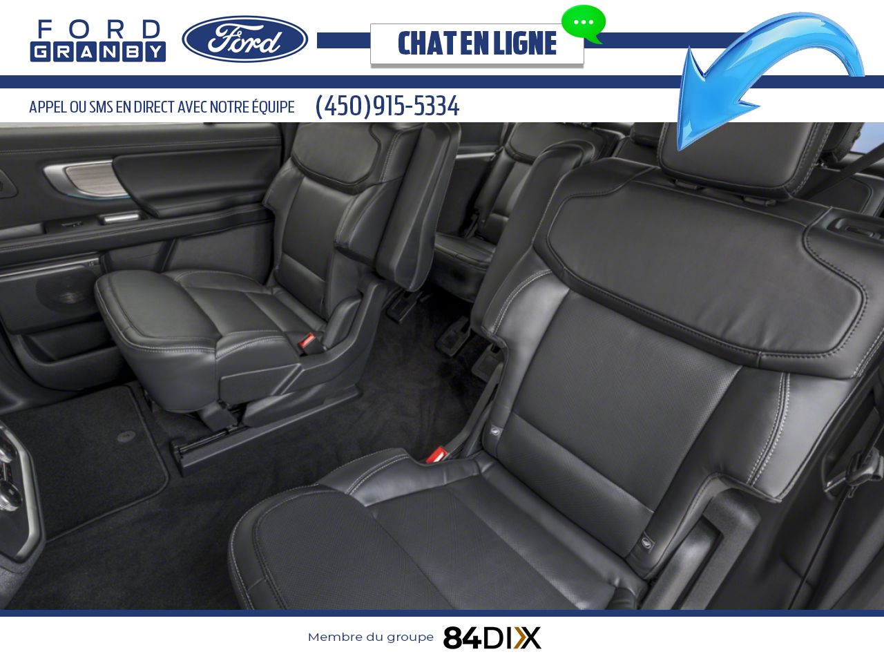 Ford Expedition 2026 Noir agate m&eacute;tallis&eacute; Granby - photo #9