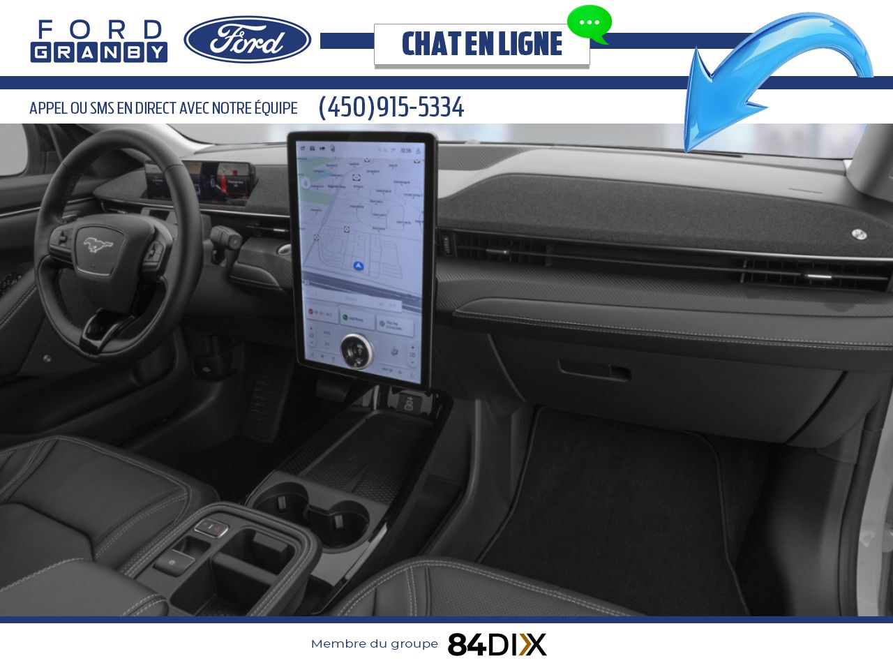2026 Ford Mustang Mach-E Shadow Black Granby - photo #5