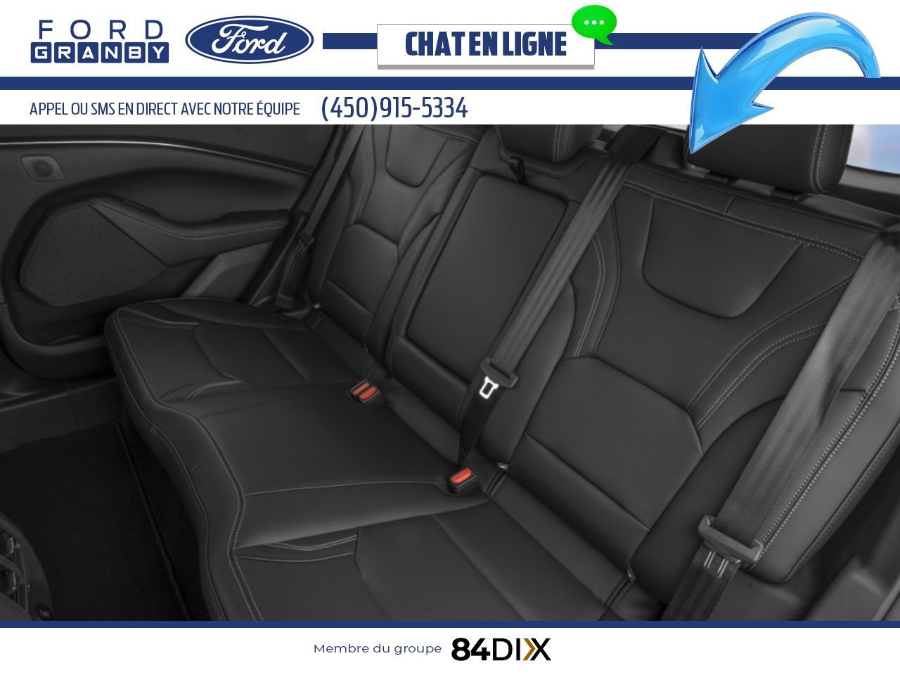 2026 Ford Mustang Mach-E Shadow Black Granby - photo #4