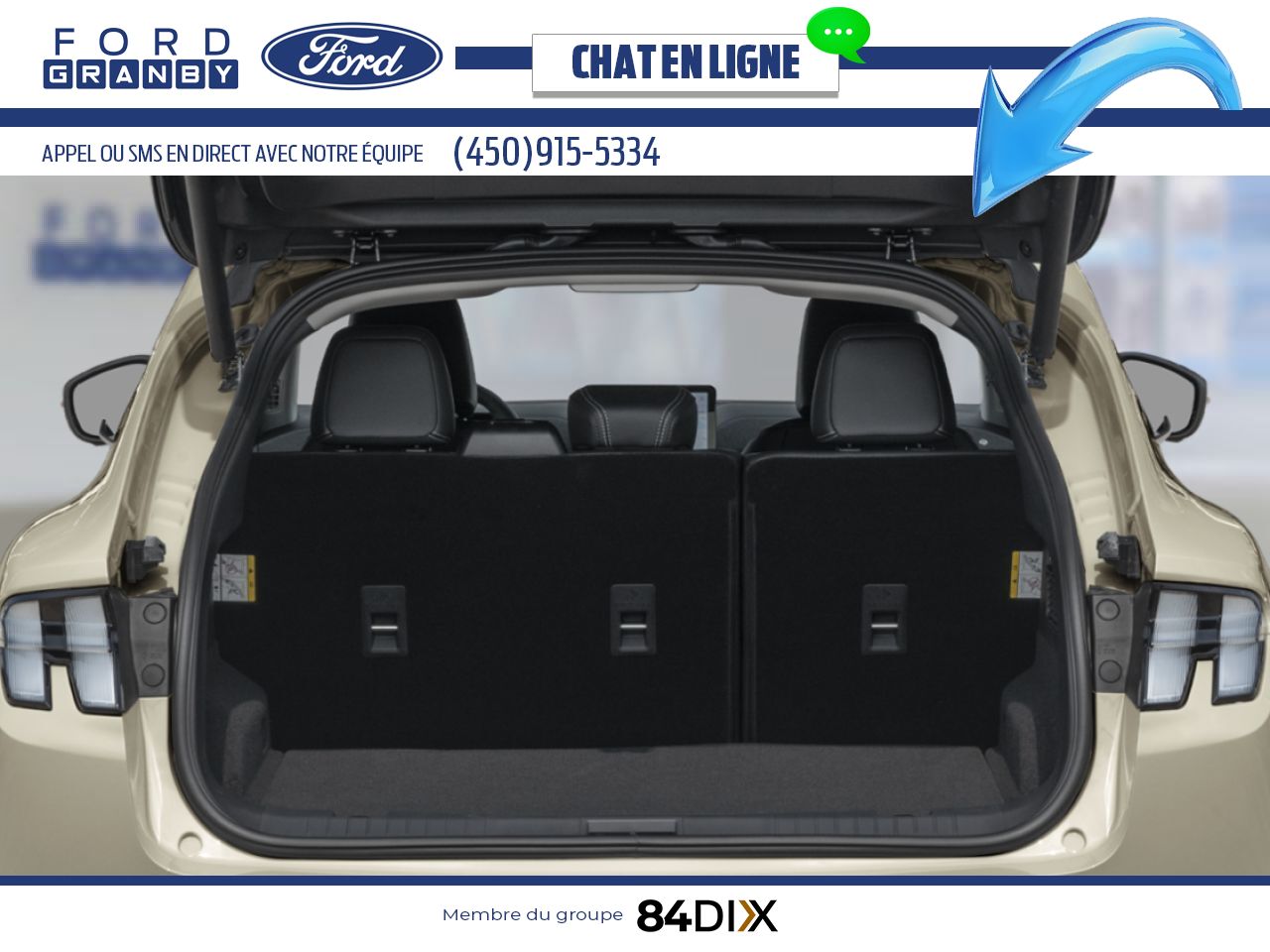 2026 Ford Mustang Mach-E Shadow Black Granby - photo #6