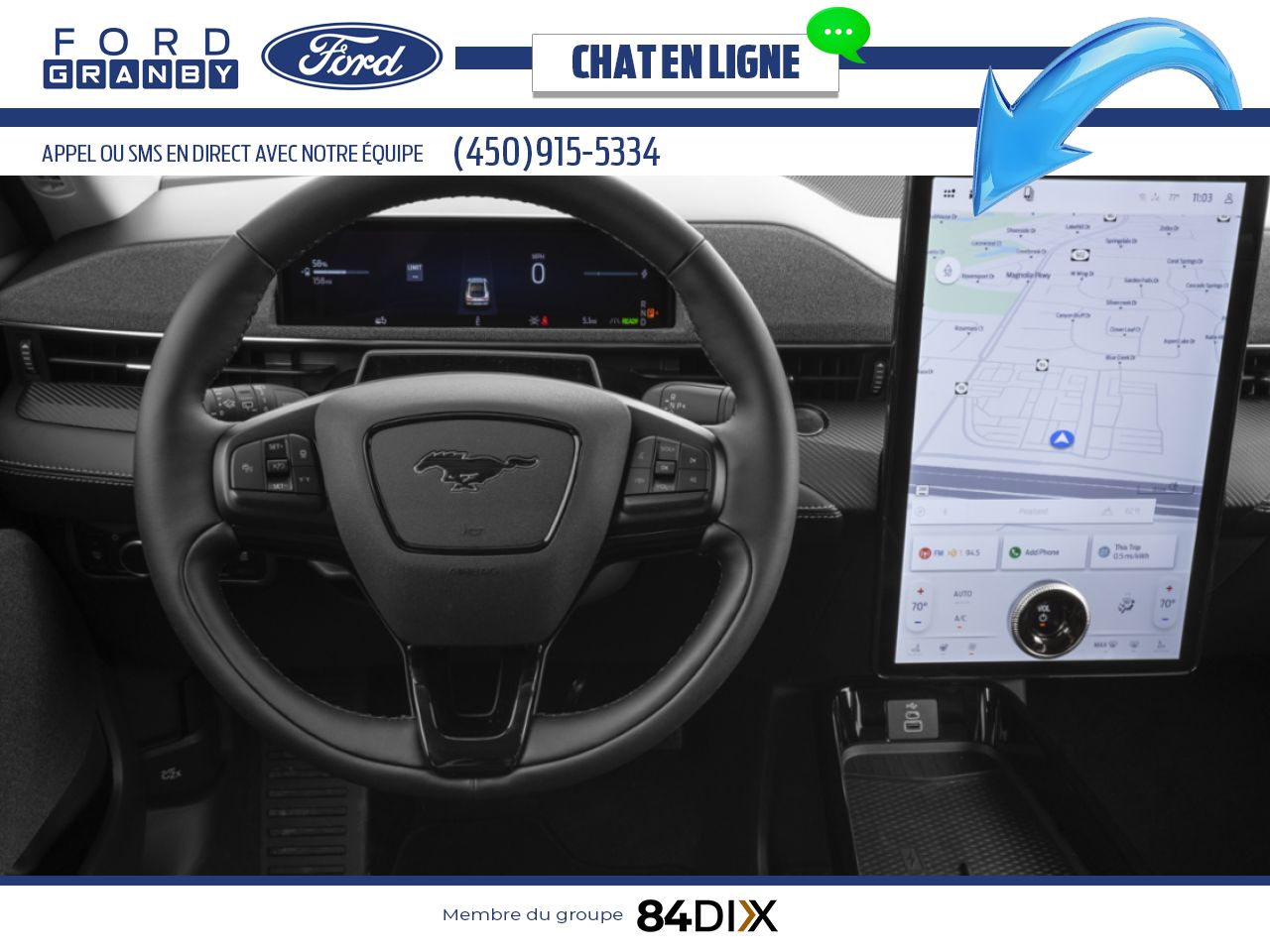 2026 Ford Mustang Mach-E Shadow Black Granby - photo #11