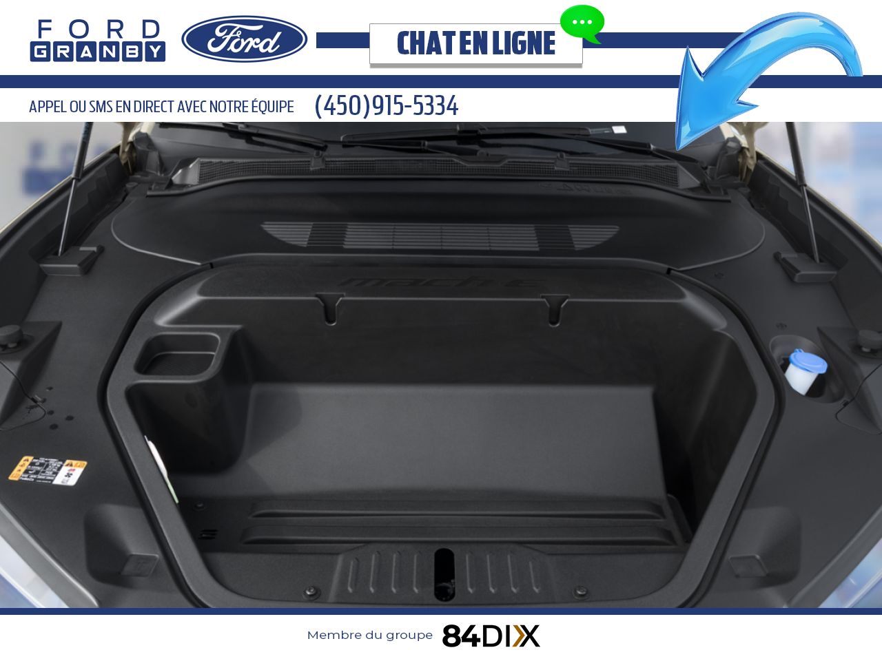 2026 Ford Mustang Mach-E Shadow Black Granby - photo #3