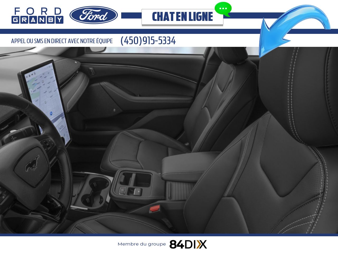 2026 Ford Mustang Mach-E Shadow Black Granby - photo #8