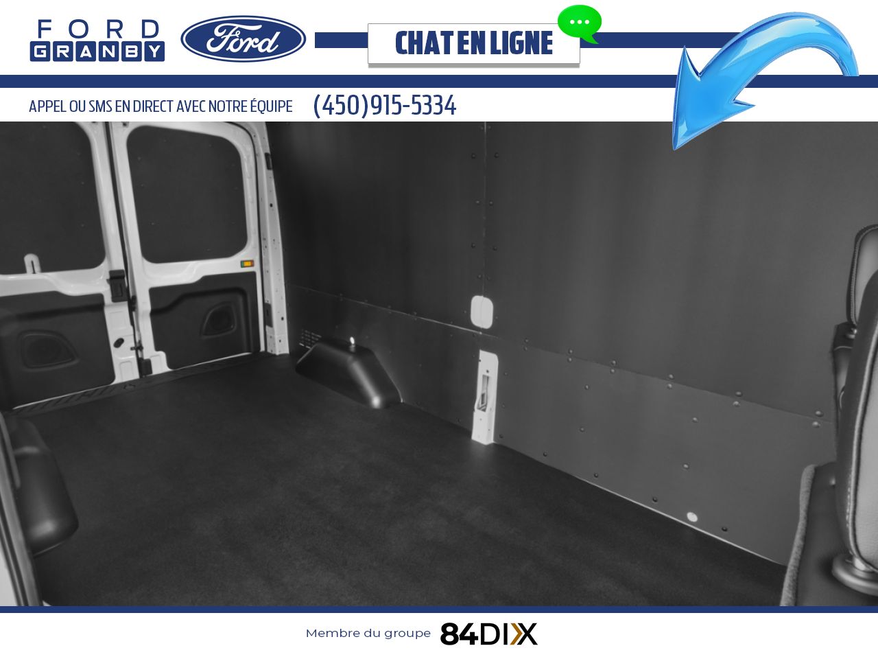 Ford Transit fourgon utilitaire 2025 Blanc Oxford Granby - photo #5