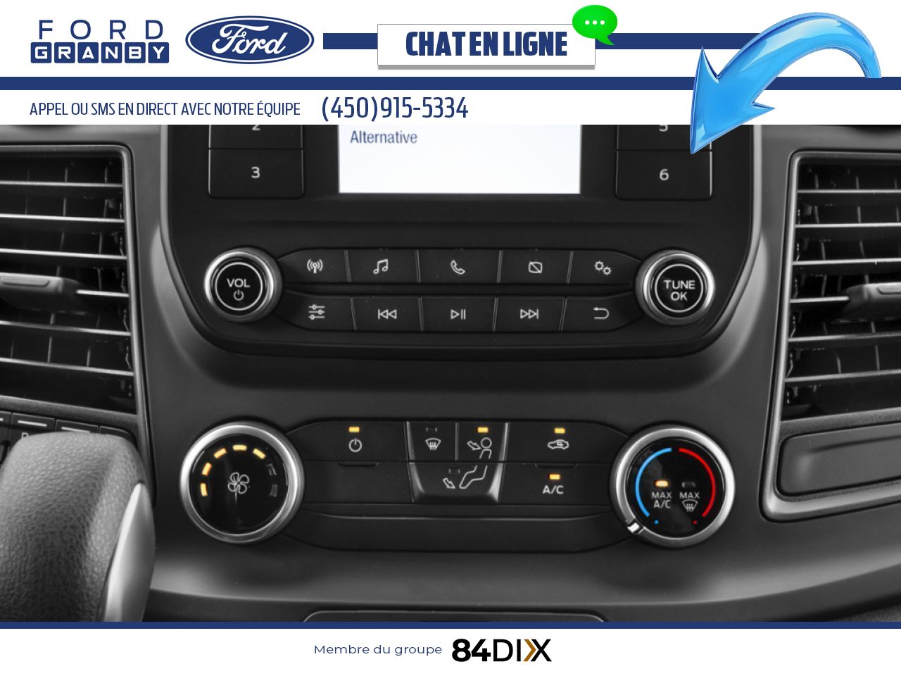 Ford Transit fourgon utilitaire 2025 Blanc Oxford Granby - photo #10