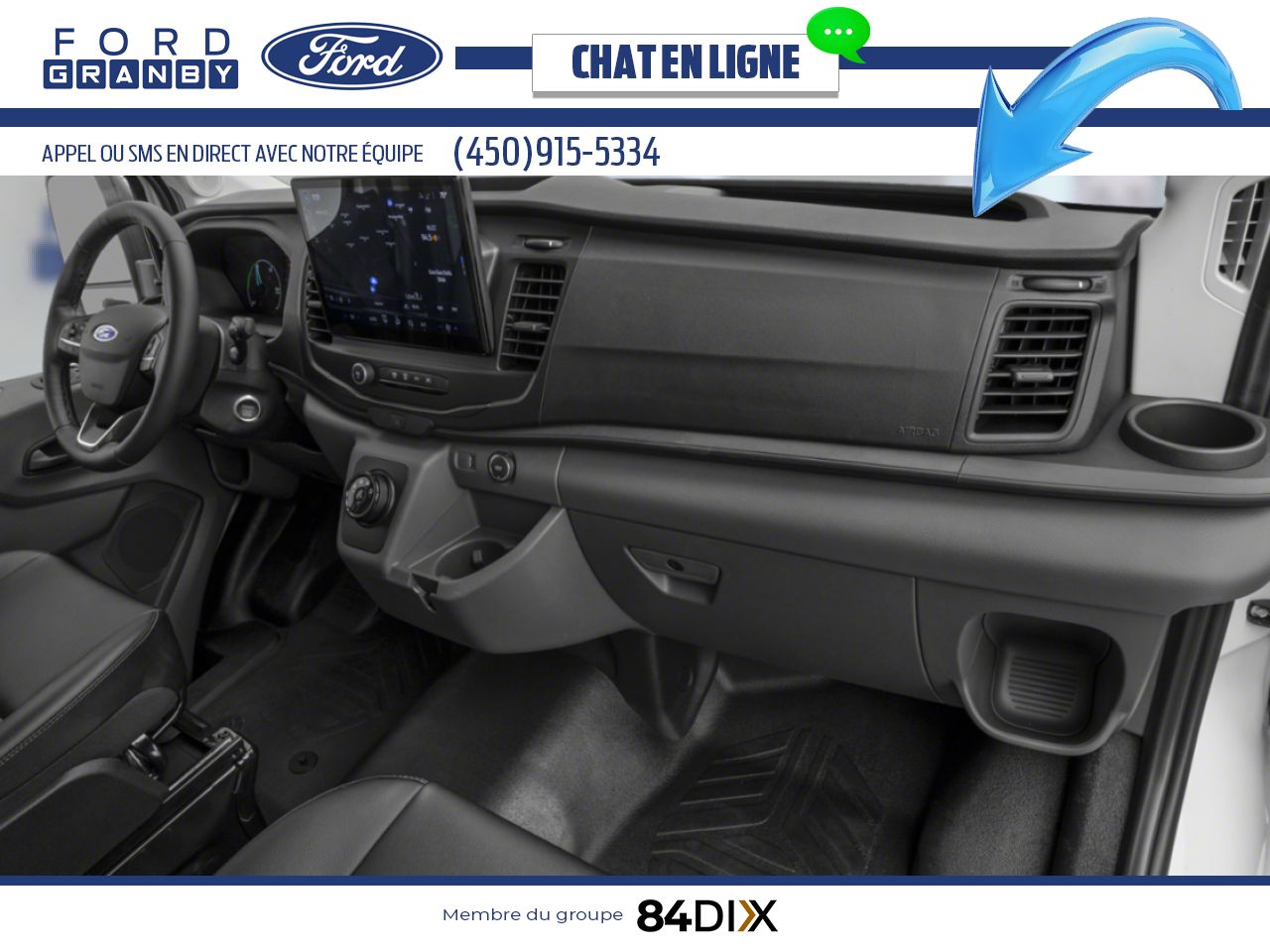 Ford E-Transit fourgonnette utilitaire 2025 Noir agate m&eacute;tallis&eacute; Granby - photo #6