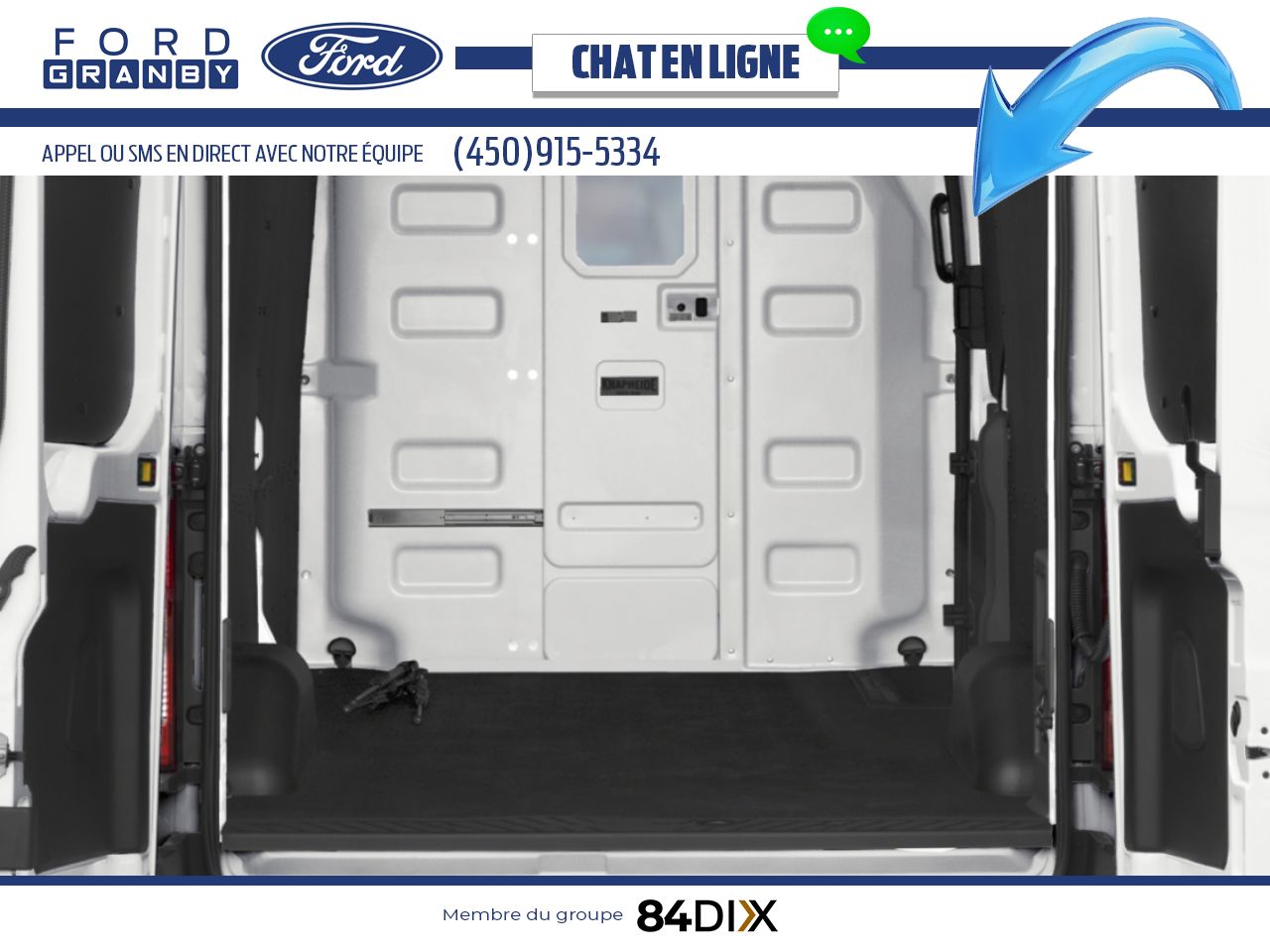 Ford E-Transit fourgonnette utilitaire 2025 Noir agate m&eacute;tallis&eacute; Granby - photo #9