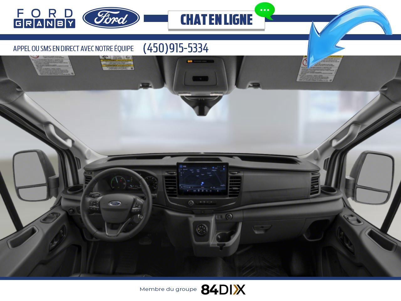 Ford E-Transit fourgonnette utilitaire 2025 Noir agate m&eacute;tallis&eacute; Granby - photo #5