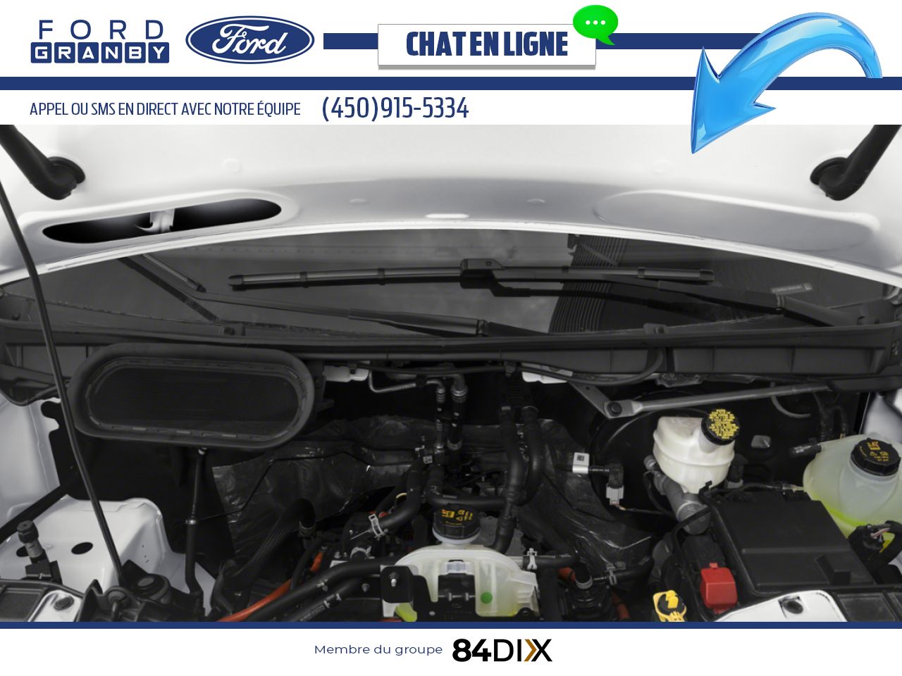 Ford E-Transit fourgonnette utilitaire 2025 Noir agate m&eacute;tallis&eacute; Granby - photo #4