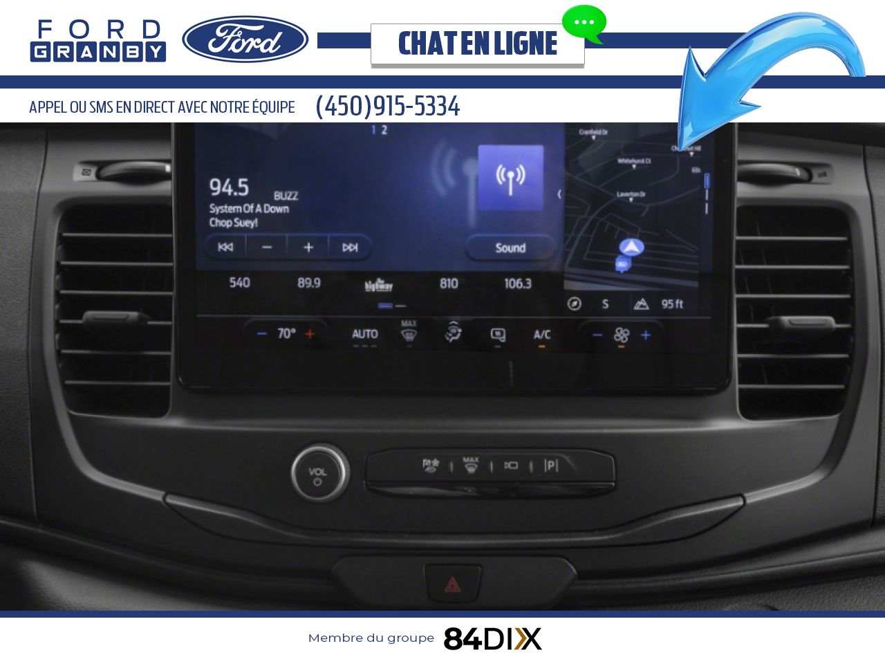 Ford E-Transit fourgonnette utilitaire 2025 Noir agate m&eacute;tallis&eacute; Granby - photo #7
