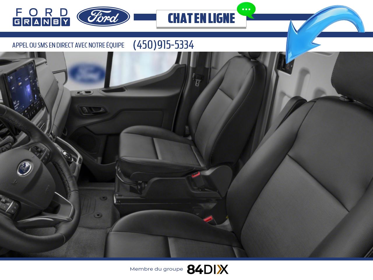Ford E-Transit fourgonnette utilitaire 2025 Noir agate m&eacute;tallis&eacute; Granby - photo #10