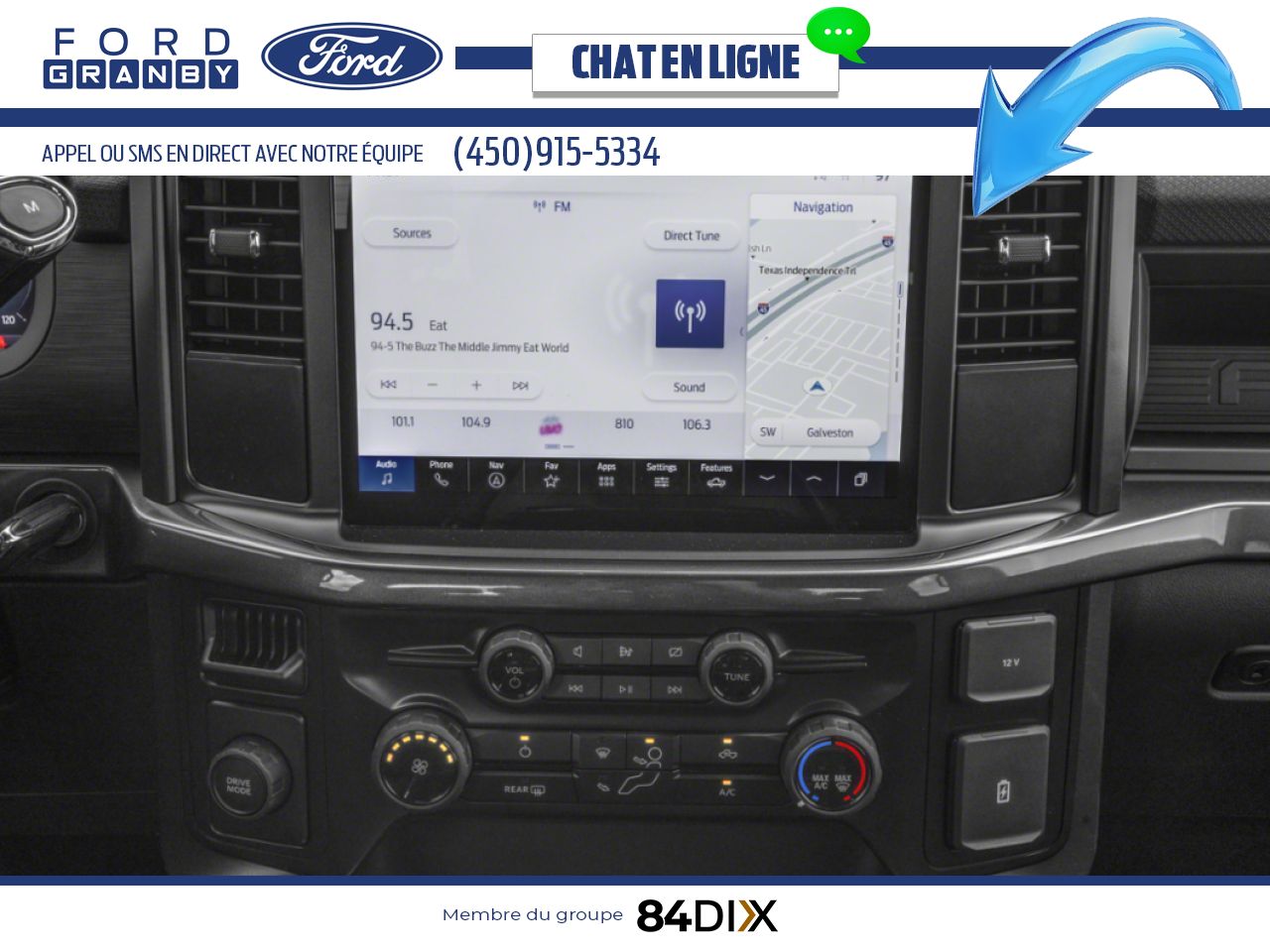 2025 Ford F-150 Space White Metallic Granby - photo #4