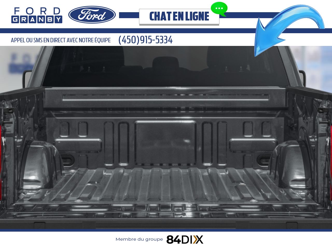 2025 Ford F-150 Space White Metallic Granby - photo #7