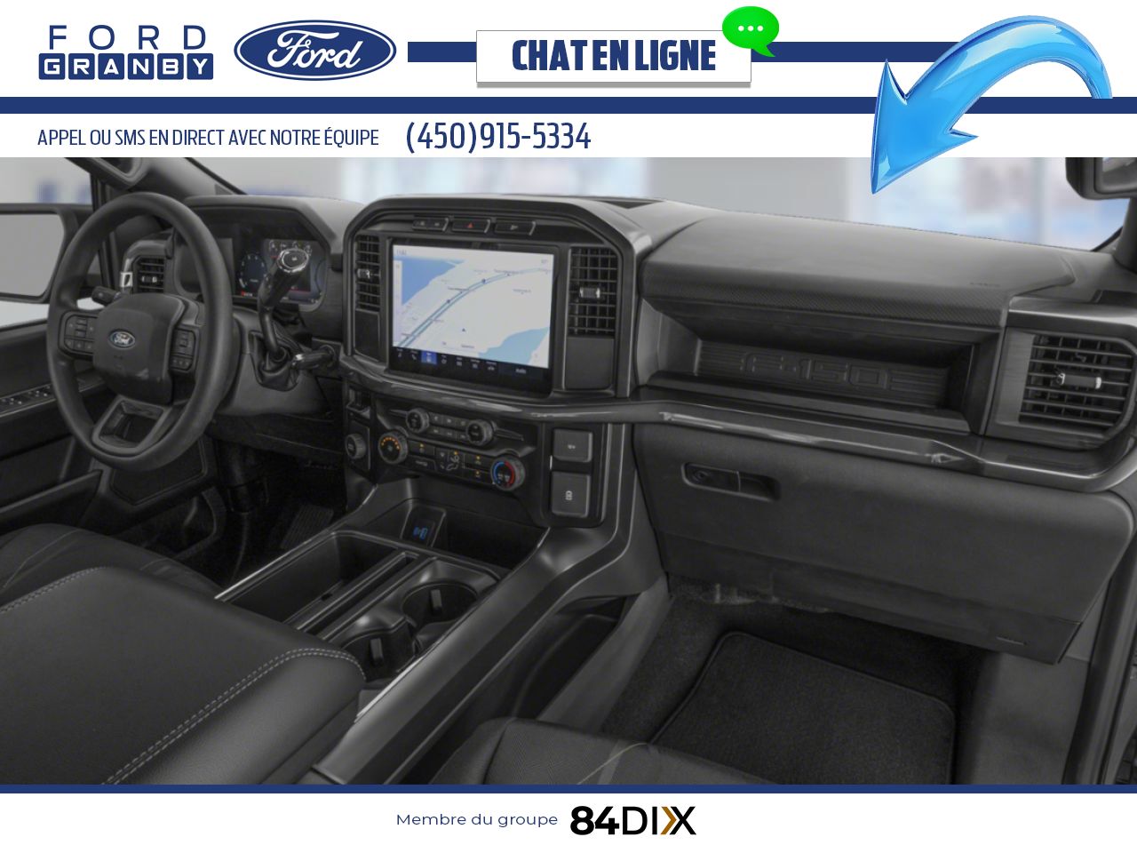 2025 Ford F-150 Space White Metallic Granby - photo #9