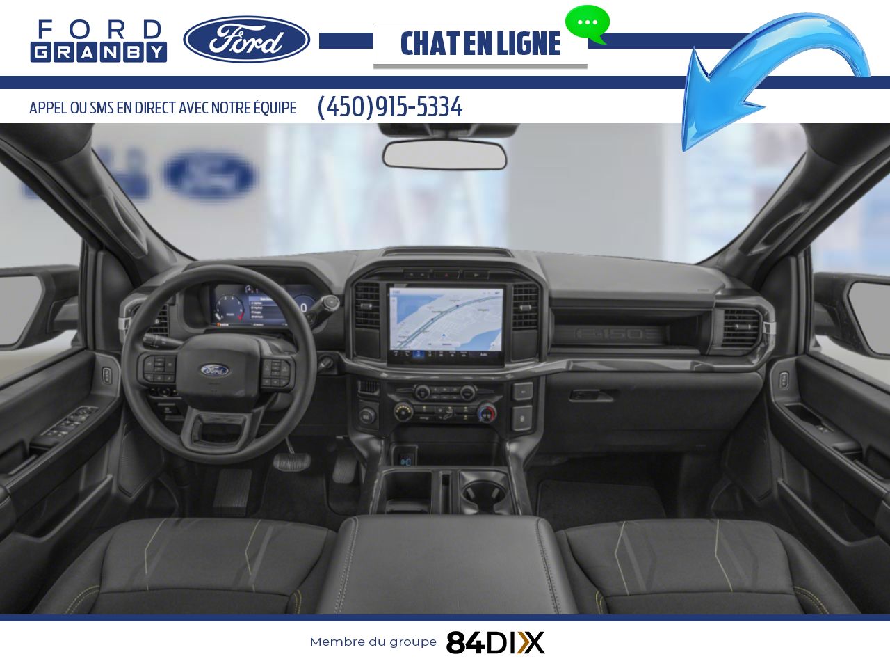 2025 Ford F-150 Space White Metallic Granby - photo #6